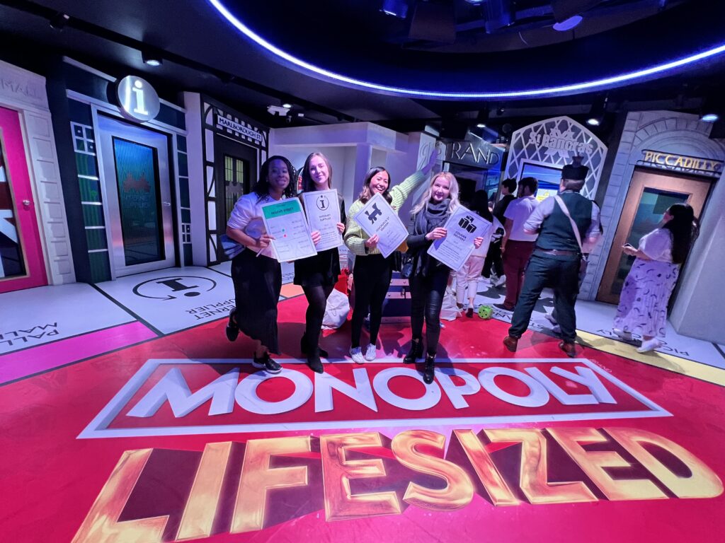 monopoly lifesized experience in london