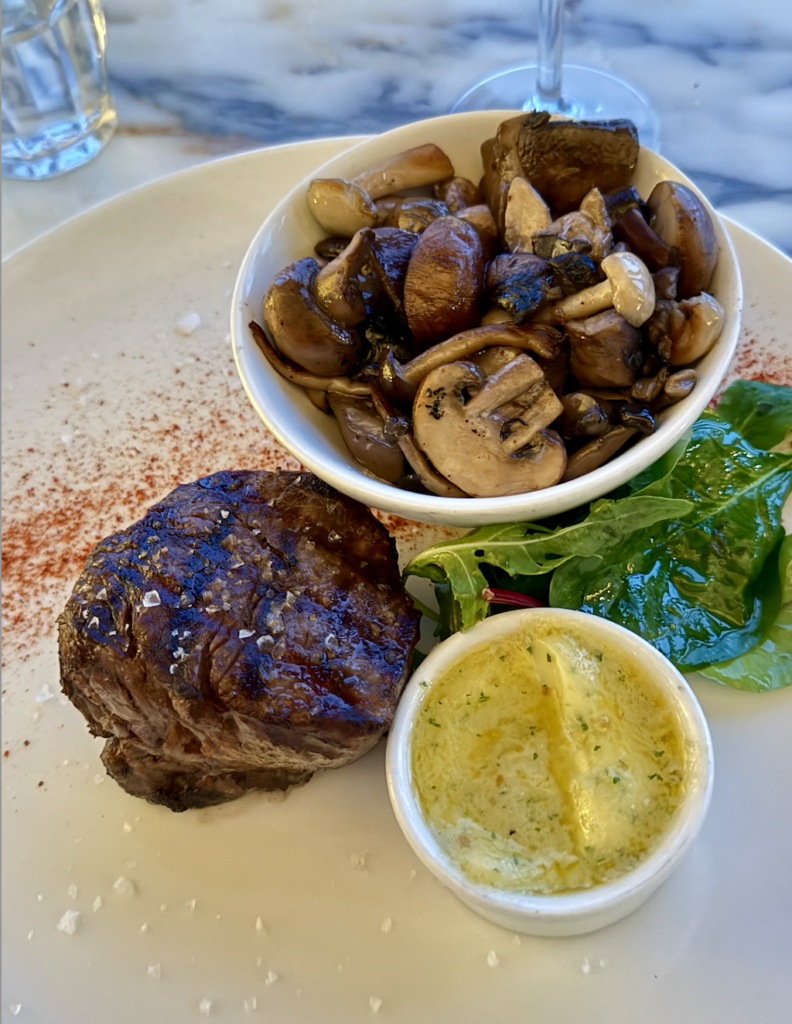 Ryleigh's Rooftop Irish dinner