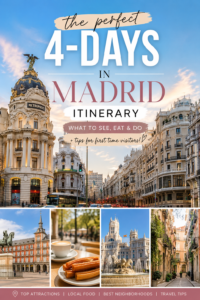 4-Days in Madrid Itinerary