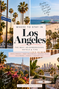 Where to stay in Los Angeles